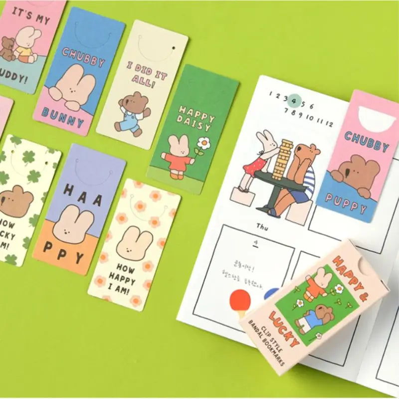 Bookmark_Littles_happy_Lucky-set1