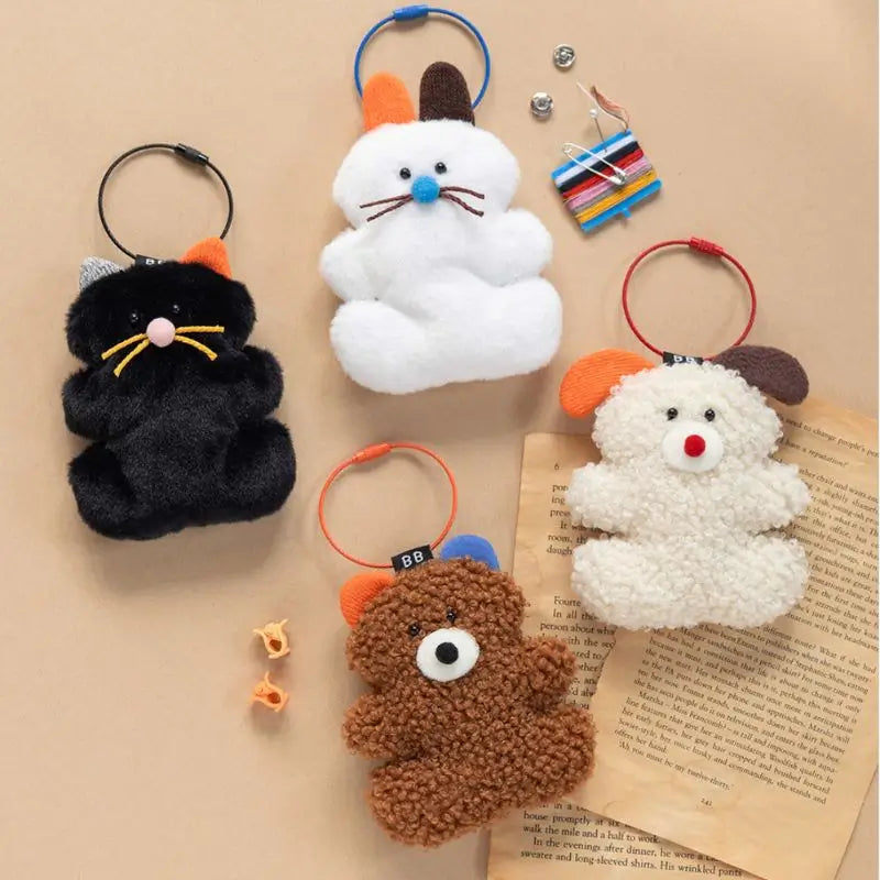 Brunch_Brother_Fluffy_Keychain_Set