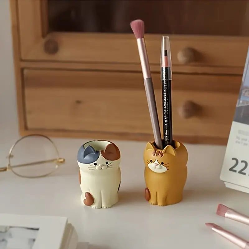 Cute_Cat_Pen_holder