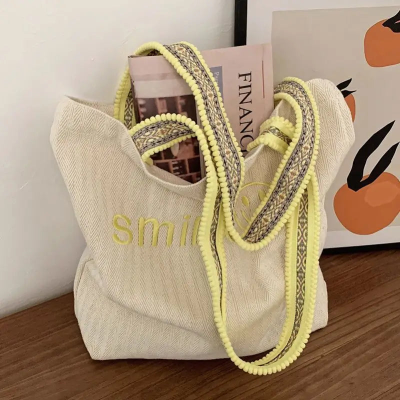 Simple_Smile_Tote_Bag_Yellow